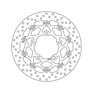 Brembo Serie Oro Bromsskiva floating