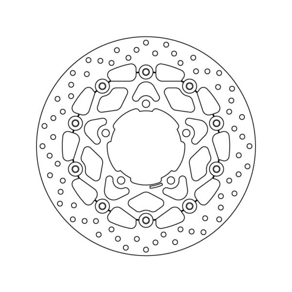 Brembo Serie Oro Bromsskiva floating