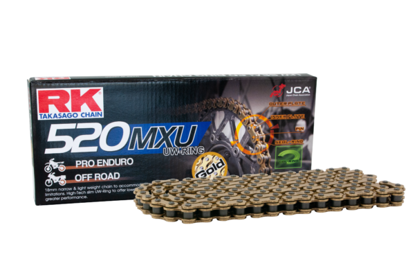 RK GB520MXU UW-ringskedja Offroad + CL (clipkedjelås)