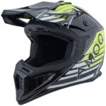 AMOQ Meteor V2 Helmet Axis Svart/Gul glansig