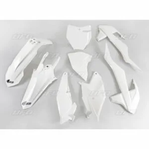 UFO Plastkit 5-delar KTM SX85 18-24 Vit 047
