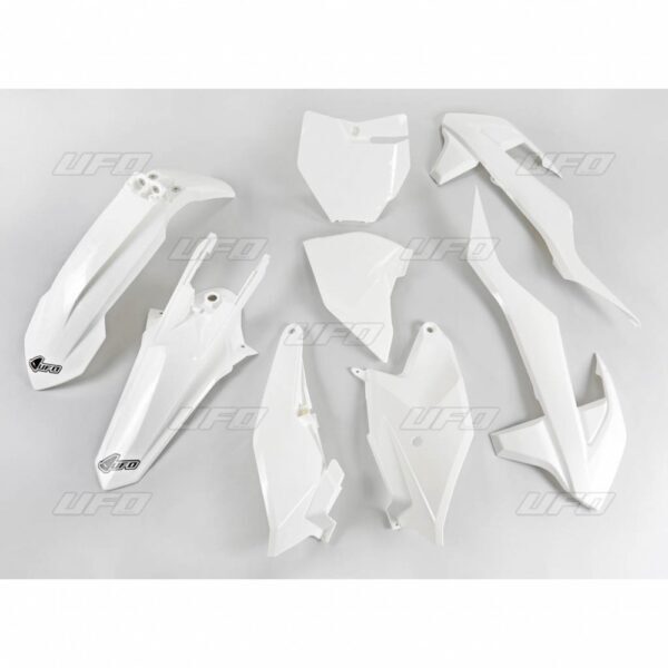 UFO Plastkit 5-delar KTM SX85 18-24 Vit 047