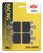 Sbs Bromsklossats Dual Carbon - Bromsbelägg