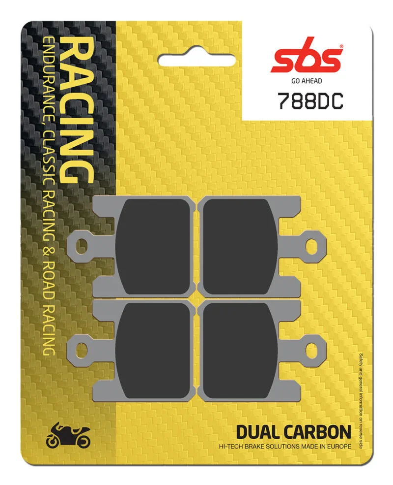 Sbs Bromsklossats Dual Carbon - Bromsbelägg