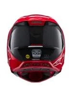 Alpinestars Hjälm S-M10 2206 Flood Röd Fluo