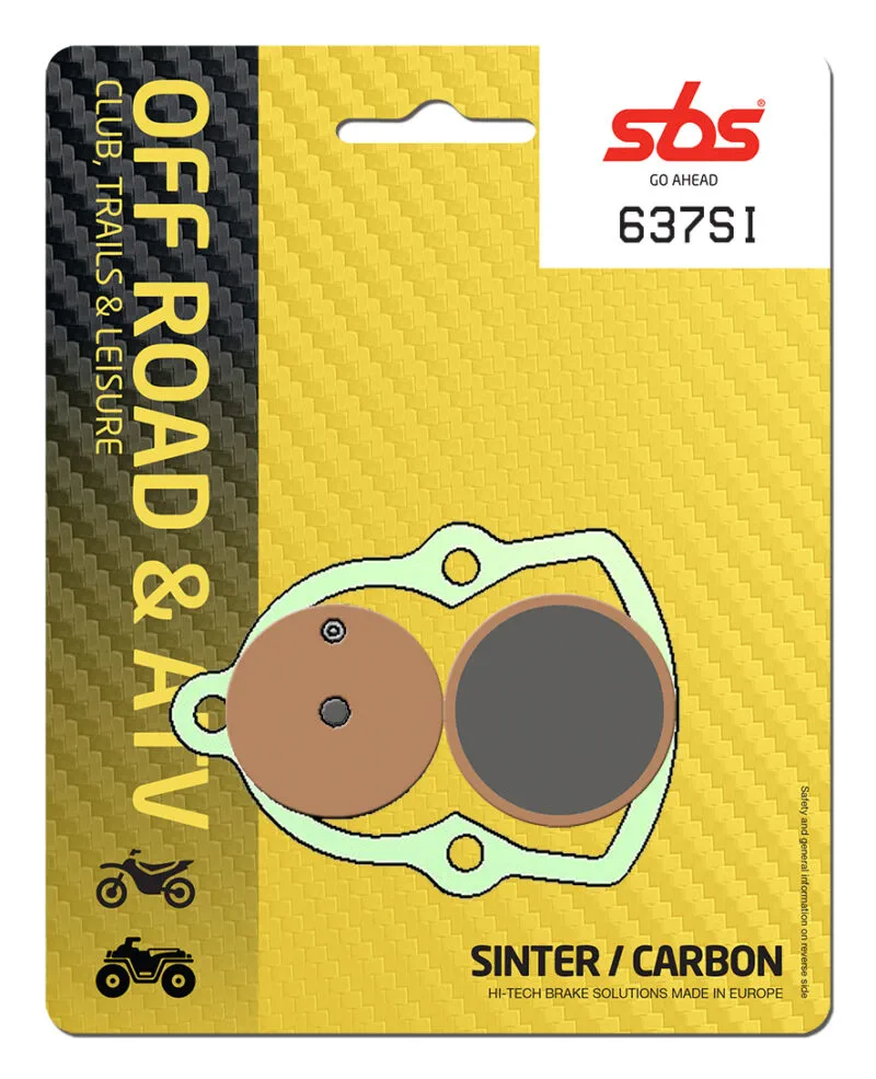 Sbs Bromsklossats Sintered Offroad - Bromsbelägg