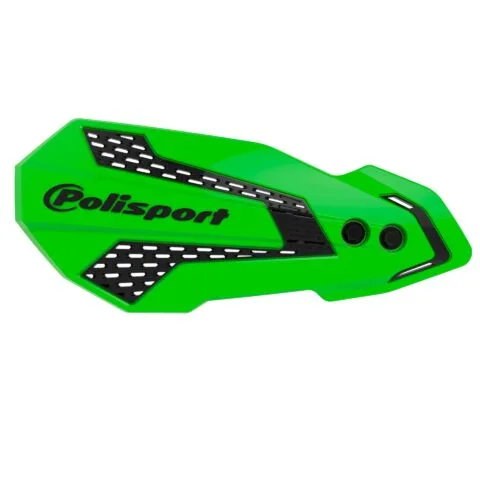 Polisport MX Flow Handskydd KX450F (19>)/KX250F(20>) GRÖN 05/SVART (16)