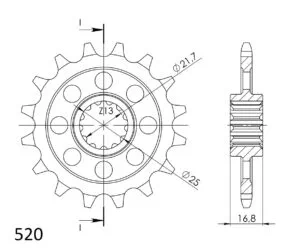 Supersprox Framdrev 1373.17