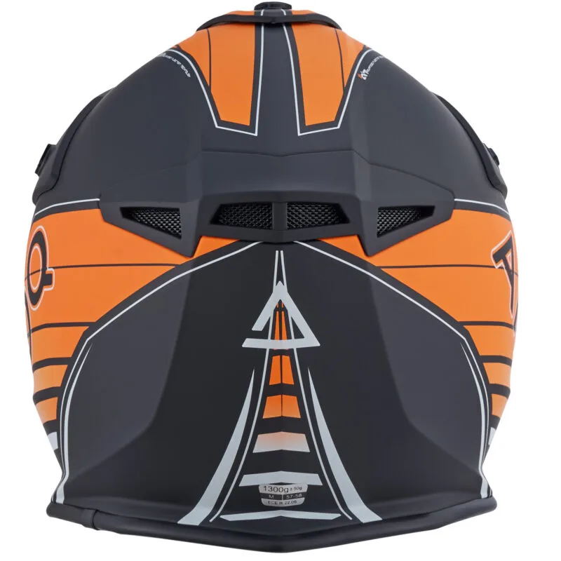 AMOQ Meteor V2 Hjälm Axis Svart/Orange