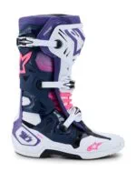 Alpinestars Stövel Tech 10 Vit/Violet/Fluo Rosa
