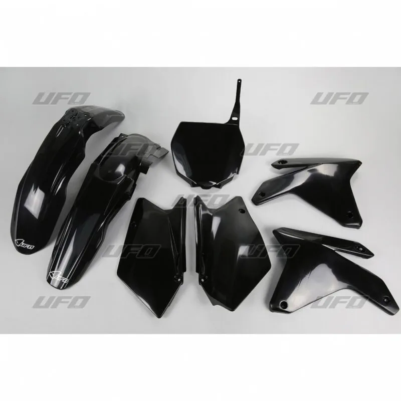 84d3089336c2dea701b9bada2094464faa942684_650_K404_001 UFO Plastkit 5-delar Svart RMZ450 05-06