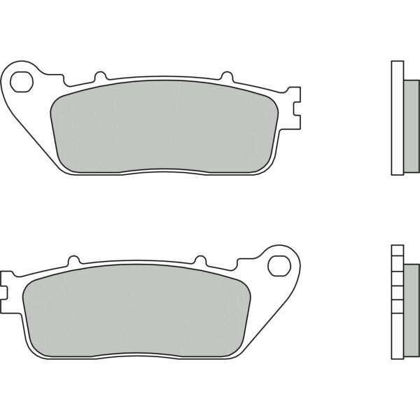 Brembo Bromsbelägg Sintered Rear Road