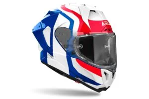 Airoh Hjälm GP 800 Competition Blå/Röd glansig
