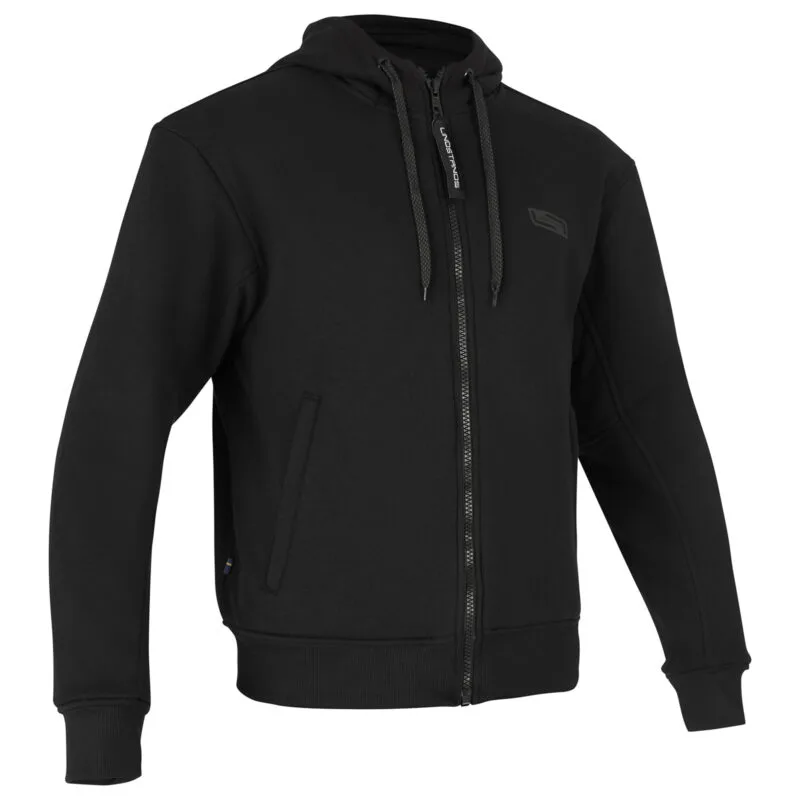 Lindstrands Textilhoodie Oselbo Svart