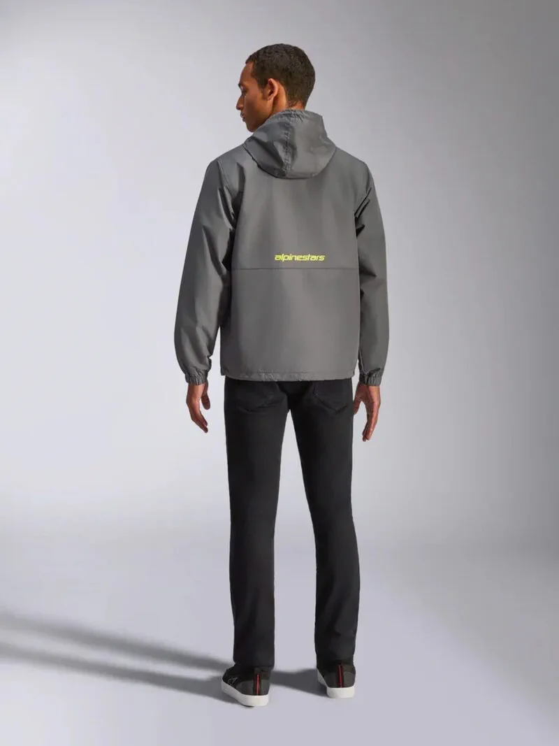 Alpinestars Jacka Speeder Chromium Windbreaker Grå Fluo Gul