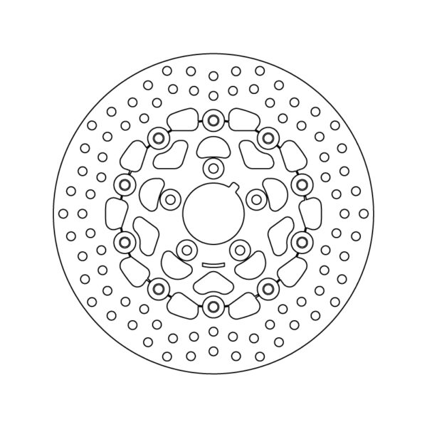 Brembo Serie Oro Bromsskiva floating