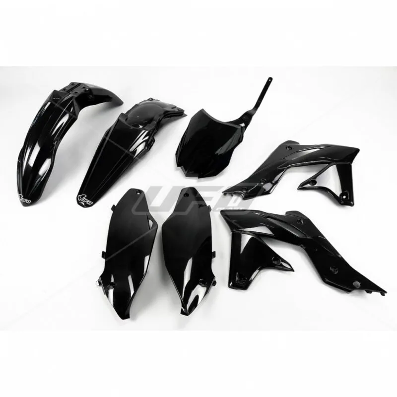 896621b3e9579aaebd32d7b516a1cf6721d80b5c_650_K221_001 UFO Plastkit 5-delar KXF250 14-16 Svart 001