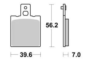 Sbs Bromsklossats Ceramic