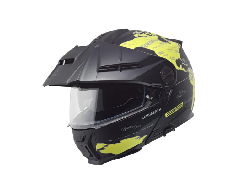 Schuberth Hjälm E2 Atlas matt gul/grå