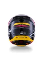 Alpinestars Hjälm S-M7 Rise Svart/Gul/Rosa
