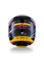 Alpinestars Hjälm S-M7 Rise Svart/Gul/Rosa