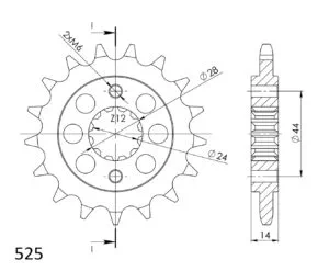 Supersprox Framdrev 1372.17