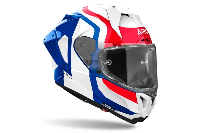 Airoh Hjälm GP 800 Competition Blå/Röd glansig