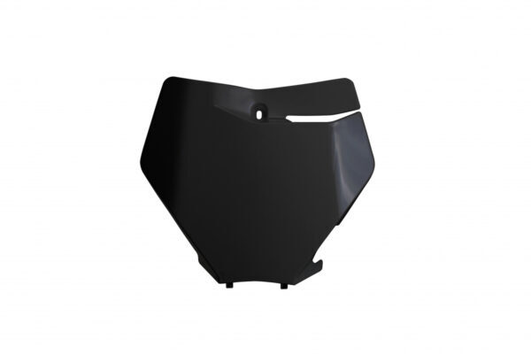 UFO Nummerplåt KTM 125-450 SX/SXF 2019-22 Svart 001