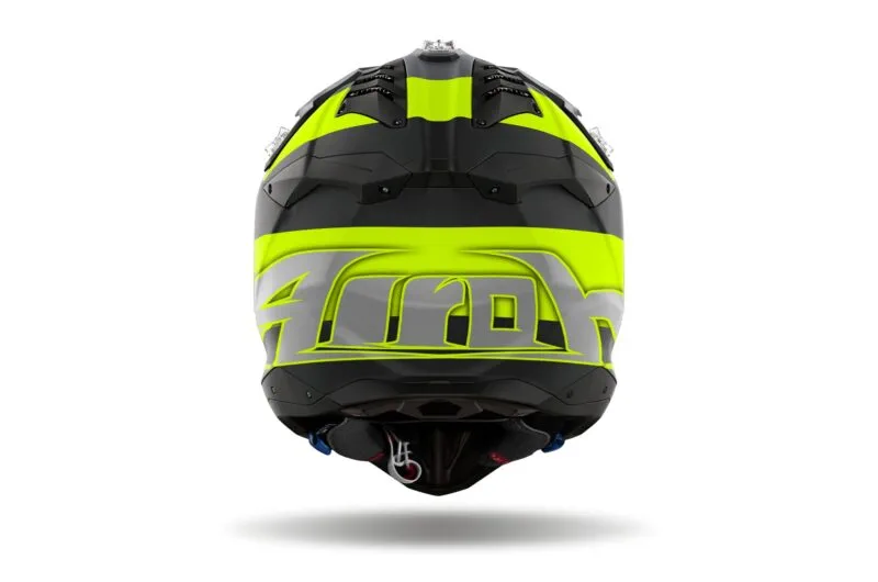 Airoh Hjälm Aviator 3 Monarch Gul Matt