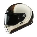 HJC Hjälm V10 Hodu Vit/Svart MC9