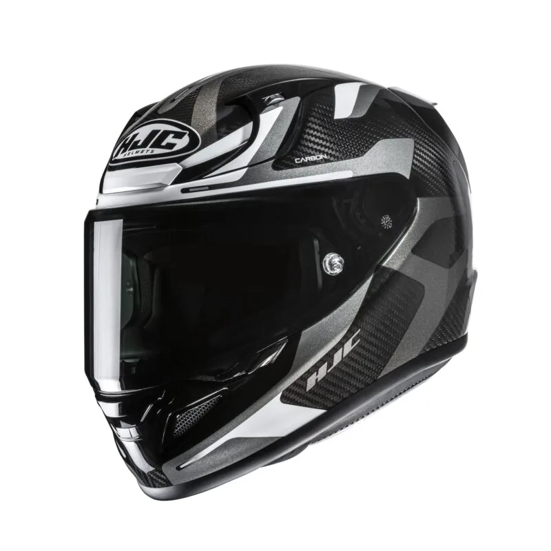 9088f3f7d35c76b719b7df16a248a784ccab0020_630_26001_5-1 HJC Hjälm RPHA 12 Carbon Xentra Svart/Vit/Grå MC5