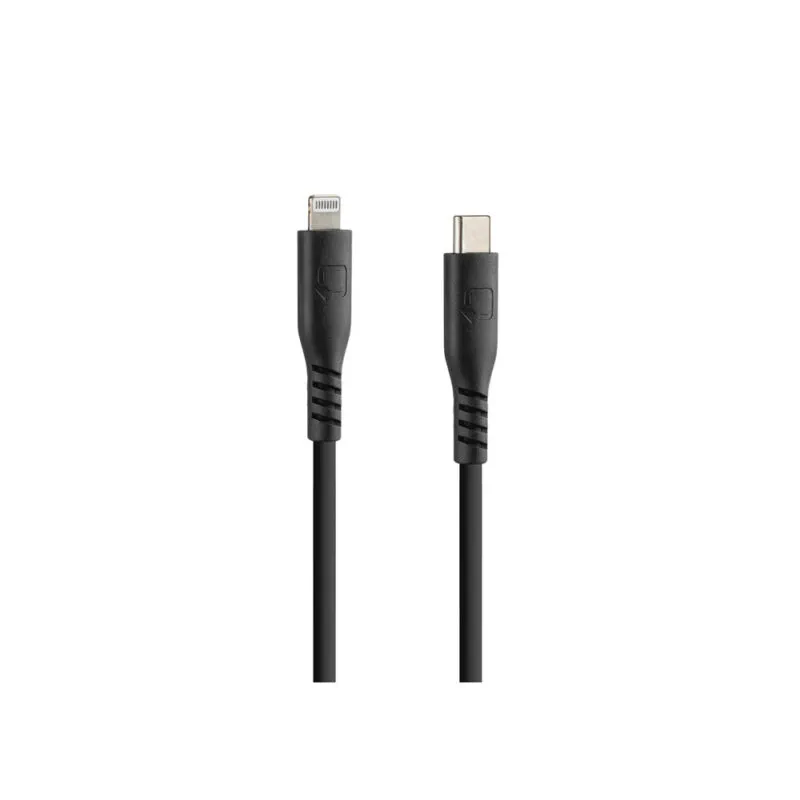 91783-S-01 Optiline Pro Silicon cable Usb Type C > Apple 8 Pin - 20 cm 91783 - Optiline/Lampa - Electronics / Elektronik