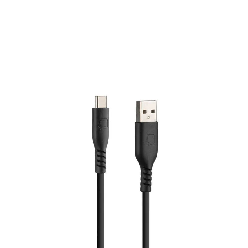 91786 Optiline Silicon cable Usb A > Usb Type C - 20 cm 91786 - Optiline/Lampa - Electronics / Elektronik