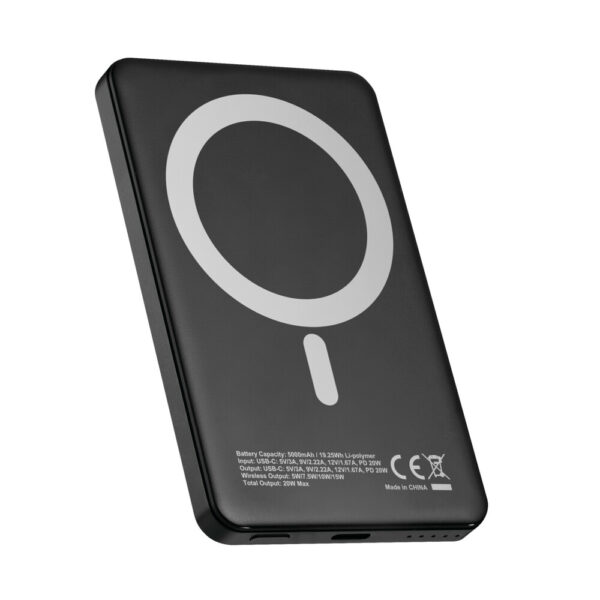 Optiline Mag Power Bank Portable charger compatible with magsafe tech 91809