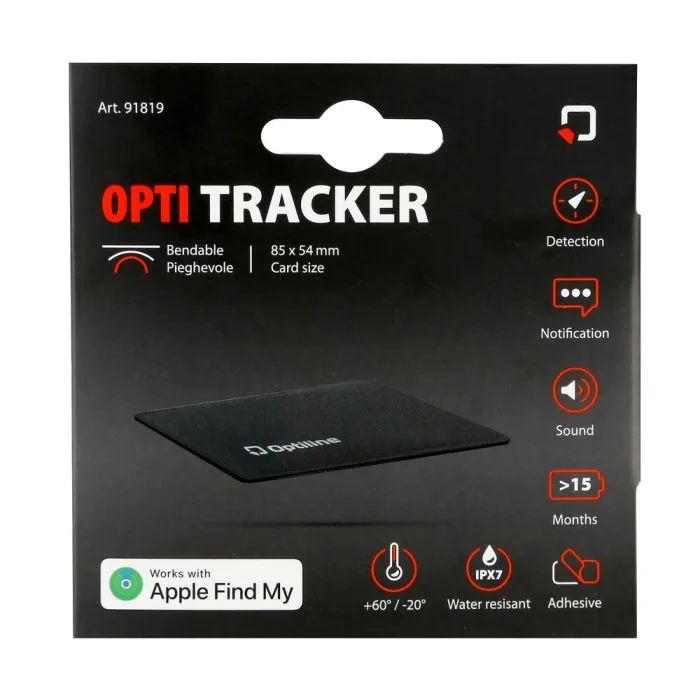 Optiline Opti Tracker Flex Ultra-thin foldable locator - Optiline/Lampa - GPS Trackers