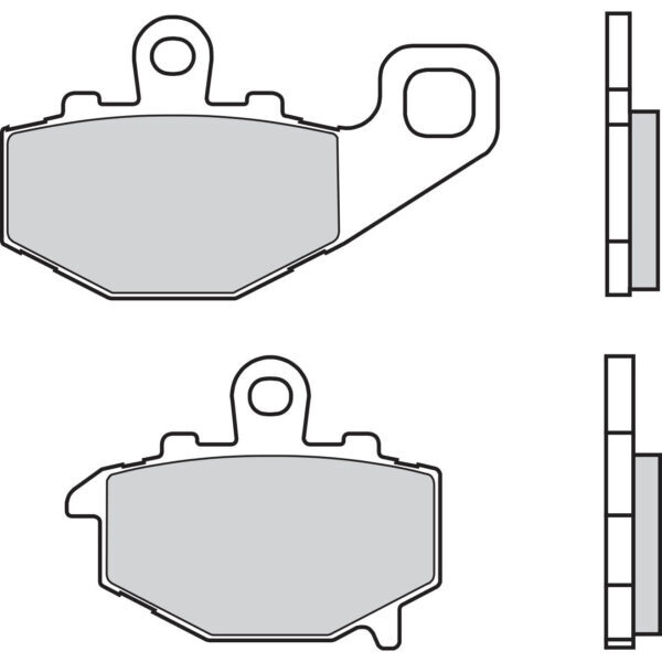 Brembo Bromsbelägg Sintered Rear Road