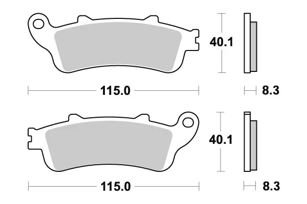 Sbs Bromsklossats Ceramic