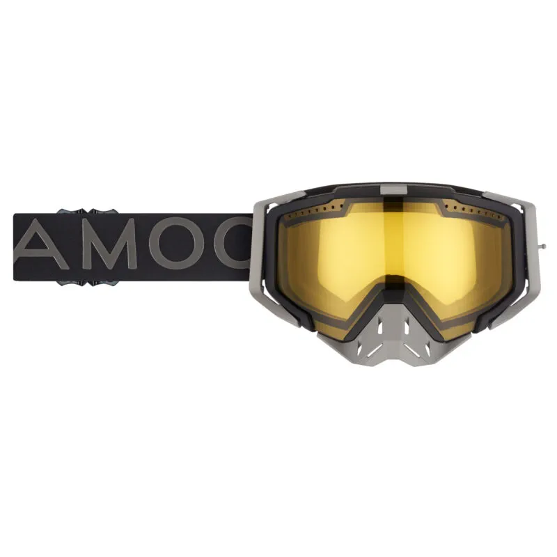 Produck/Product photography studio AMOQ Aster Skoterglasögon Svart-Grå Gul