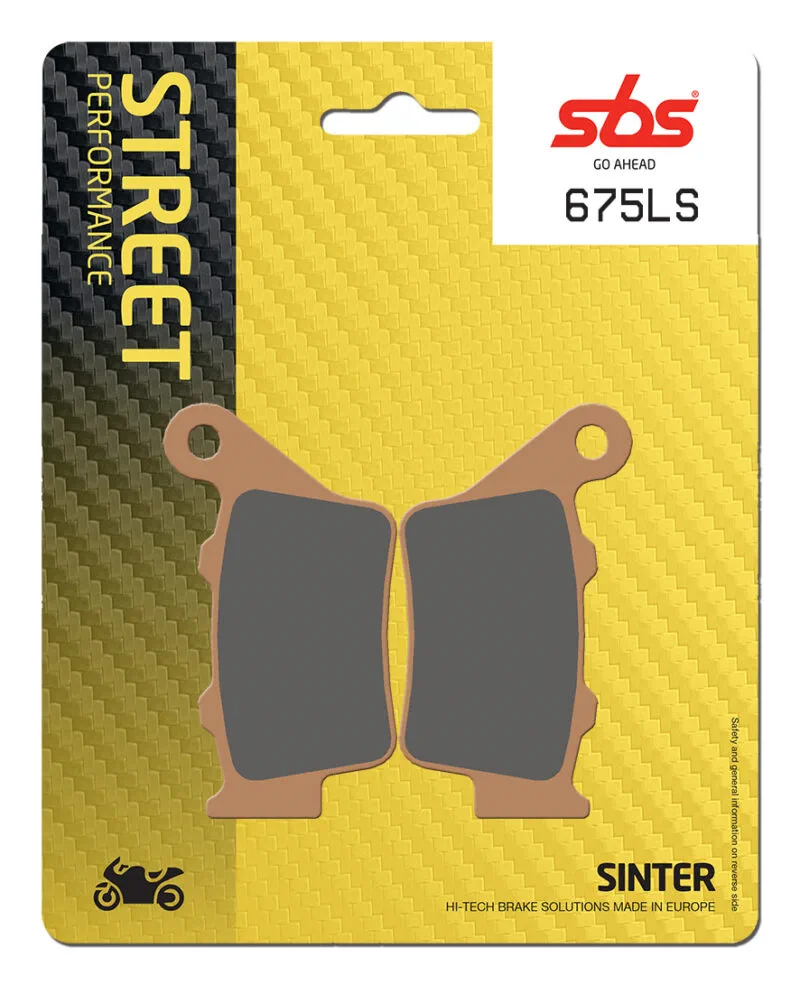 Sbs Bromsklossats Sintered bak