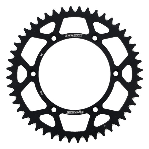 Supersprox Bakdrev Aluminium RAL-245:51 Svart