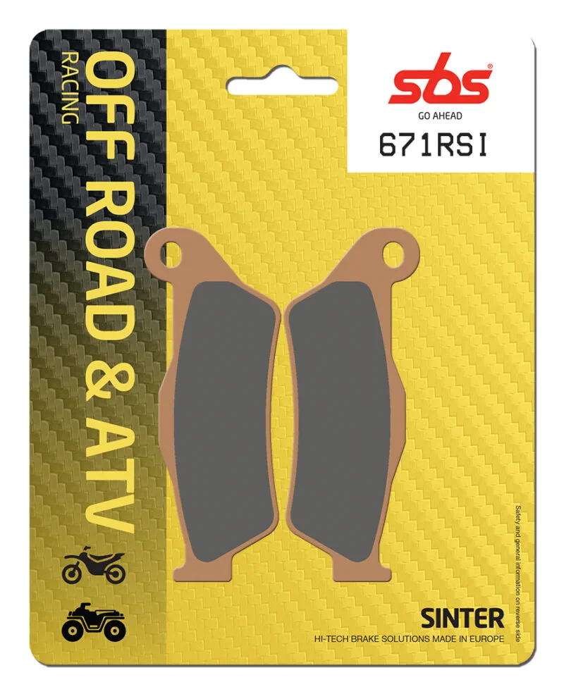 Sbs Bromsklossats Racing Sintered - Bromsbelägg