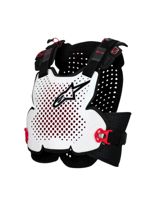 Alpinestars Bröstskydd A-4 Plasma Vit