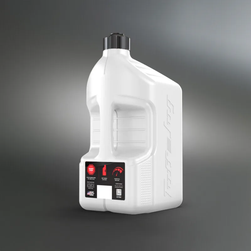 981-4020-100 Tuff Jug Snabbtank 20L vit Standard kork svart (GEN 3) - Bränsledunkar & tillbehör