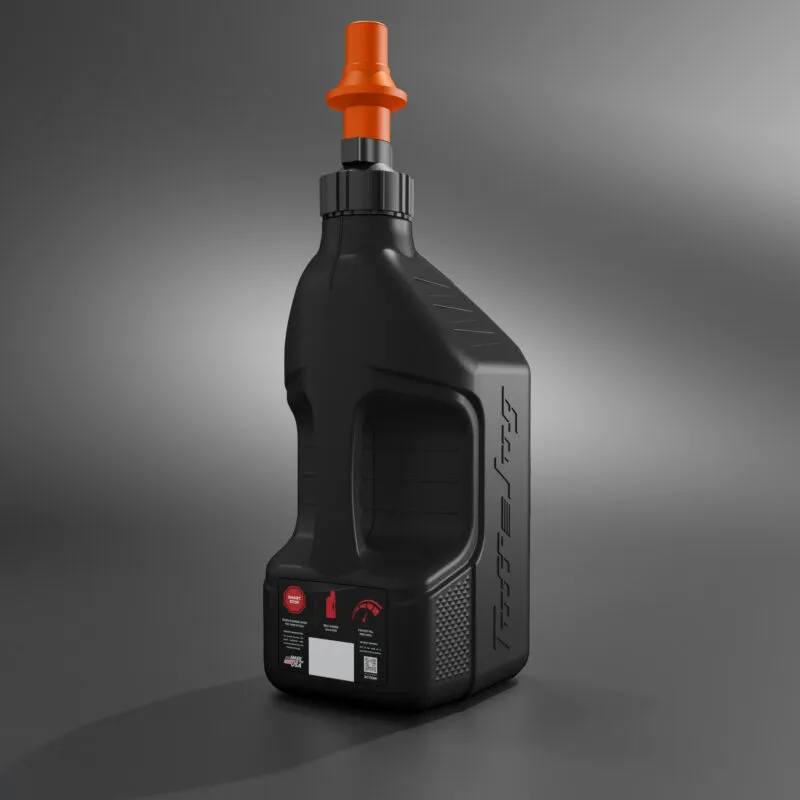 981-5010-006 Tuff Jug Snabbtank 10L svart Ripper kork orange (GEN 3) - Bränsledunkar & tillbehör