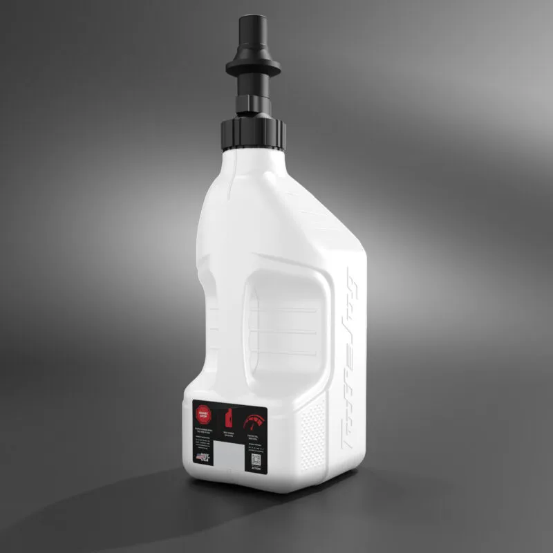 981-5010-100 Tuff Jug Snabbtank 10L vit Ripper kork svart (GEN 3) - Bränsledunkar & tillbehör