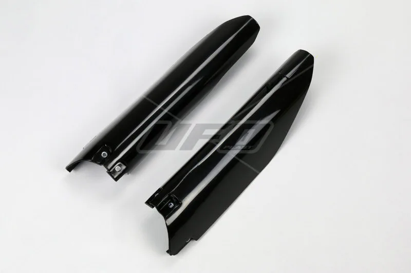 99020467f56b8c1a66d1ecc5b5ca0a60b51d1dfb_650_4913_001 UFO Gaffelbensskydd RM125/250 07-12 RM-Z250/450 07- Svart 001 - Gaffelskydd