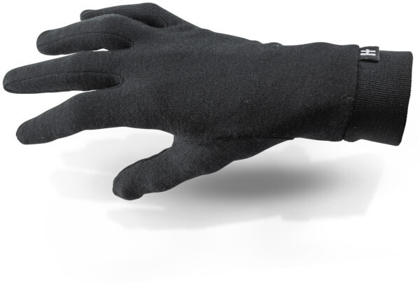 Halvarssons Ull Innerhandske Svart