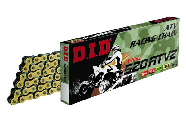 D.I.D 520ATV2 G&B Kedja+Kedjelås (FJ)