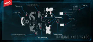 Leatt Shin Protector X-Frame S-XL Pair