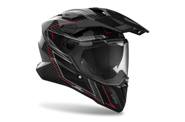 Airoh Hjälm Commander 2 Carbon Stylish glansig